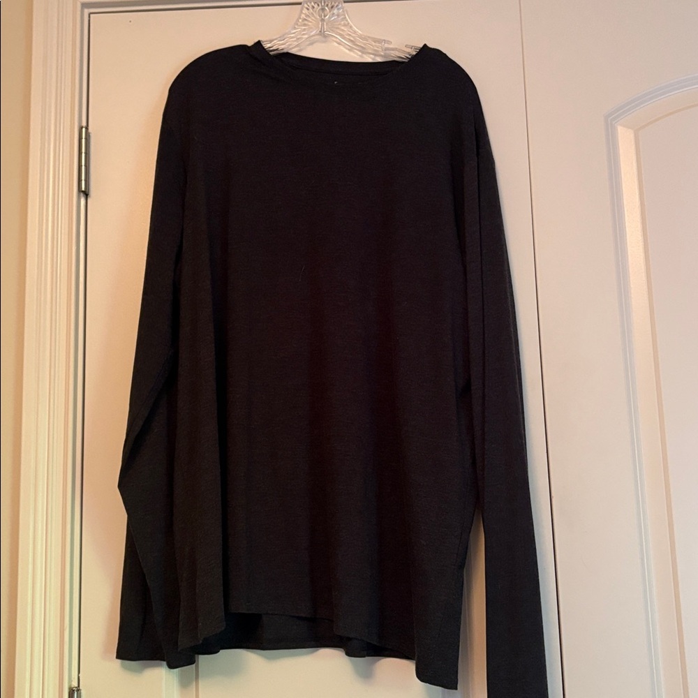 Apt. 9 Charcoal Long Sleeve Shirt NWT